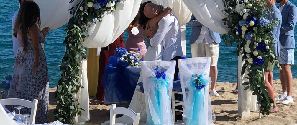 Rechtsverbindlich Heiraten Strandhochzeit in Sardinien